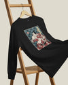 Samurai Boxing Player Sport Ukiyo-e Unisex Long Sleeve Tee - Samurai Original