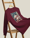 Samurai Boxing Player Sport Ukiyo-e Unisex Long Sleeve Tee - Samurai Original