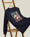 Samurai Boxing Player Sport Ukiyo-e Unisex Long Sleeve Tee - Samurai Original