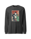 Samurai Cameraman Camcorder Ukiyo-e Unisex Long Sleeve Tee