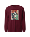 Samurai Cameraman Camcorder Ukiyo-e Unisex Long Sleeve Tee