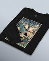 Samurai Camping Weekend Ukiyo-e Unisex Long Sleeve Tee - Samurai Original
