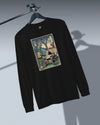 Samurai Camping Weekend Ukiyo-e Unisex Long Sleeve Tee - Samurai Original