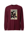 Samurai Carpenter Wood Artisan Ukiyo-e Unisex Long Sleeve Tee No.2