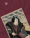 Samurai Carpenter Wood Artisan Ukiyo-e Unisex Long Sleeve Tee No.2