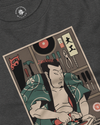 Samurai Carpenter Wood Artisan Ukiyo-e Unisex Long Sleeve Tee No.3