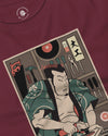 Samurai Carpenter Wood Artisan Ukiyo-e Unisex Long Sleeve Tee No.3