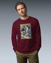 Samurai Carpenter Wood Artisan Ukiyo-e Unisex Long Sleeve Tee - Samurai Original