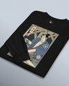Samurai Carpenter Wood Artisan Ukiyo-e Unisex Long Sleeve Tee - Samurai Original