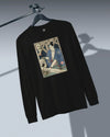 Samurai Carpenter Wood Artisan Ukiyo-e Unisex Long Sleeve Tee - Samurai Original