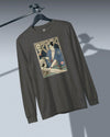 Samurai Carpenter Wood Artisan Ukiyo-e Unisex Long Sleeve Tee - Samurai Original