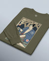 Samurai Carpenter Wood Artisan Ukiyo-e Unisex Long Sleeve Tee - Samurai Original