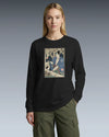 Samurai Carpenter Wood Artisan Ukiyo-e Unisex Long Sleeve Tee - Samurai Original