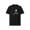 Samurai Cat Tea Time Tee Japanese Ukiyo-e Unisex Organic T-shirt