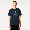 Samurai Cat Tea Time Tee Japanese Ukiyo-e Unisex Organic T-shirt