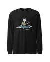Samurai Cat & The Book of Five Rings Unisex Long Sleeve Tee
