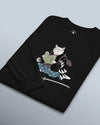 Samurai Cat & The Book of Five Rings Unisex Long Sleeve Tee