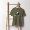 Samurai Cat & The Book of Five Rings Unisex Organic T-shirt