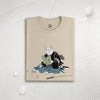 Samurai Cat & The Book of Five Rings Unisex Organic T-shirt