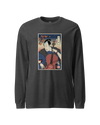 Samurai Cello Player Music Ukiyo-e Unisex Long Sleeve Tee