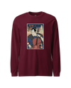 Samurai Cello Player Music Ukiyo-e Unisex Long Sleeve Tee