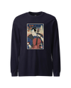 Samurai Cello Player Music Ukiyo-e Unisex Long Sleeve Tee