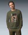 Samurai Chef 2 Cook Dish Ukiyo-e Unisex Long Sleeve Tee - Samurai Original