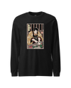 Samurai Chef 2 Cook Dish Ukiyo-e Unisex Long Sleeve Tee Black - Samurai Original