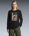 Samurai Chef 2 Cook Dish Ukiyo-e Unisex Long Sleeve Tee - Samurai Original