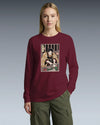 Samurai Chef 2 Cook Dish Ukiyo-e Unisex Long Sleeve Tee - Samurai Original