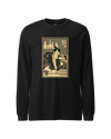 Samurai Chemistry Natural Science Ukiyo-e Unisex Long Sleeve Tee Black - Samurai Original
