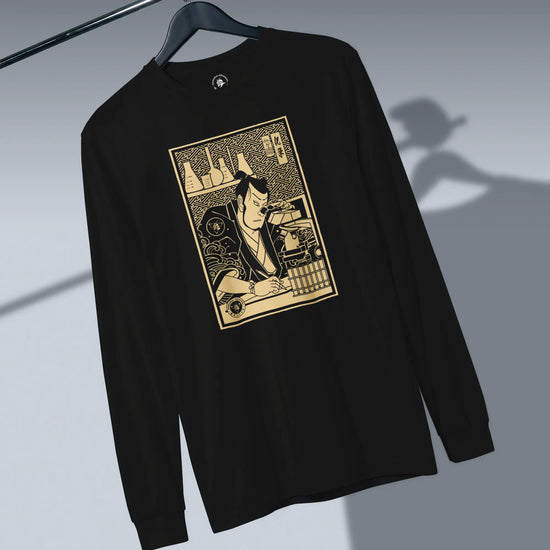 Samurai Chemistry Natural Science Ukiyo-e Unisex Long Sleeve Tee - Samurai Original