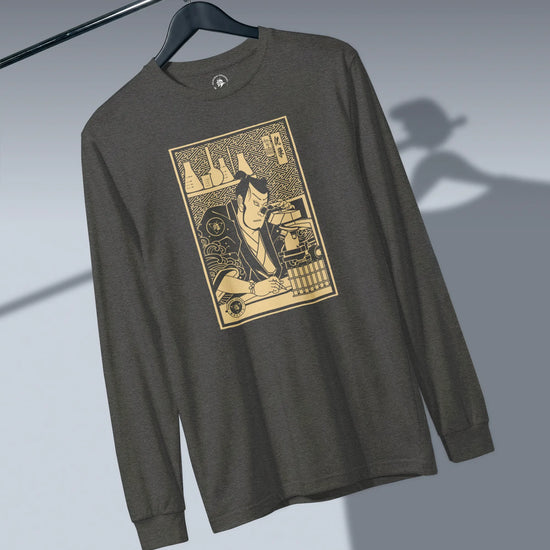 Samurai Chemistry Natural Science Ukiyo-e Unisex Long Sleeve Tee - Samurai Original
