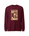 Samurai Chemistry Natural Science Ukiyo-e Unisex Long Sleeve Tee Maroon - Samurai Original