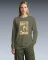 Samurai Chemistry Natural Science Ukiyo-e Unisex Long Sleeve Tee - Samurai Original