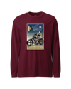 Samurai Chopper Motorcycle Ukiyo-e Unisex Long Sleeve Tee