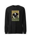 Samurai Craps Shooting Ukiyo-e Unisex Long Sleeve Tee