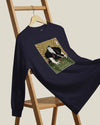 Samurai Craps Shooting Ukiyo-e Unisex Long Sleeve Tee