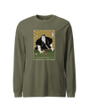Samurai Craps Shooting Ukiyo-e Unisex Long Sleeve Tee