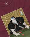 Samurai Craps Shooting Ukiyo-e Unisex Long Sleeve Tee