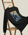 Samurai DJ Turntable Music Ukiyo-e Unisex Long Sleeve Tee No.2