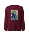 Samurai DJ Turntable Music Ukiyo-e Unisex Long Sleeve Tee No.2
