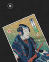Samurai DJ Turntable Music Ukiyo-e Unisex Long Sleeve Tee No.2