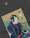 Samurai DJ Turntable Music Ukiyo-e Unisex Long Sleeve Tee No.2