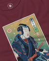 Samurai DJ Turntable Music Ukiyo-e Unisex Long Sleeve Tee No.2