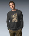 Samurai DJ 3 Turntable Music Ukiyo-e Unisex Long Sleeve Tee - Samurai Original