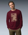 Samurai DJ 3 Turntable Music Ukiyo-e Unisex Long Sleeve Tee - Samurai Original