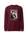 Samurai DJ Music Ukiyo-e Unisex Long Sleeve Tee No.4