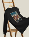 Samurai DJ Turntable Music Ukiyo-e Unisex Long Sleeve Tee No.6