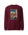 Samurai DJ Turntable Music Ukiyo-e Unisex Long Sleeve Tee No.6